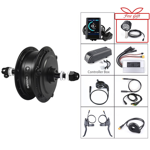 Bafang 500 W 48 V Motor de conversión de bicicleta eléctrica Kit para bicicleta 20 