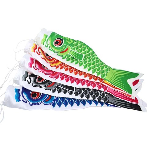 Mini calcetín de viento de estilo japonés, Bandera de calcetín de viento de carpa, regalos Koinobori, Streamer de viento de peces para el hogar ► Foto 1/6