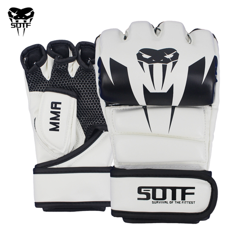 SOTF-guantes de boxeo MMA Venomous, guantes de boxeo Multicolor, Tigre, Muay Thai, muay thai, guantes de pelea almohadillas de Sanda box ► Foto 1/6