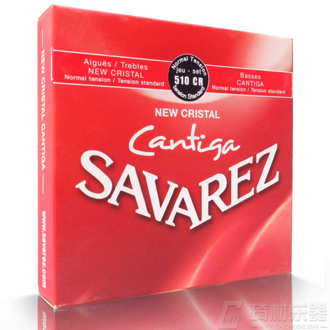 Savarez 510, serie Cantiga, nuevo Cristal/Cantiga, cuerdas de guitarra clásica de tensión Normal, juego completo 510CR ► Foto 1/1