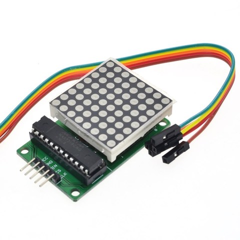 Módulo de matriz de microcontrolador MAX7219, módulo de control, pantalla, productos terminados ► Foto 1/6