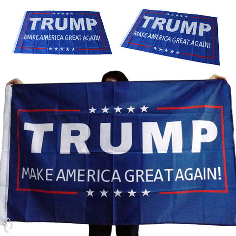 Bandera de Donald Trump, 1 Uds., 150x90cm ► Foto 1/6