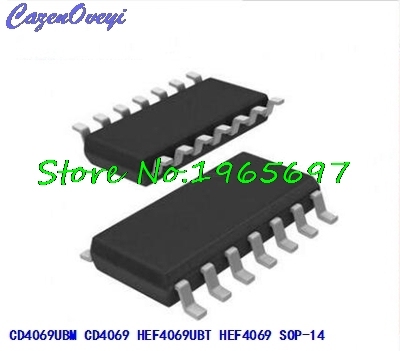 10pcs/lot CD4069 HEF4069UBT HEF4069 SOP-14 In Stock ► Foto 1/1