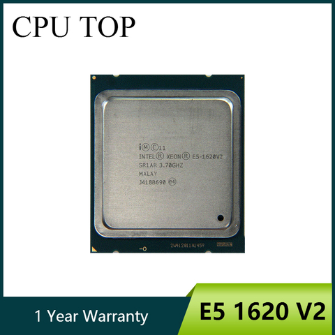 Intel Xeon E5 1620 V2 3.7 GHz 4 Core 10 MB caché LGA 2011 CPU procesador ► Foto 1/3