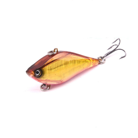 1 Uds calidad VIB pesca 6cm 14g cebo duro pesca Wobblers láser vibración plástico Crankbait bajo Pike Artificial atraer ► Foto 1/6