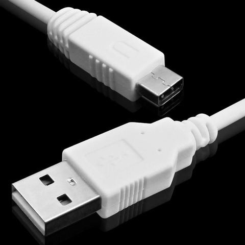 Cargador USB para Nintendo Wii U, Cable de datos de carga, mando
