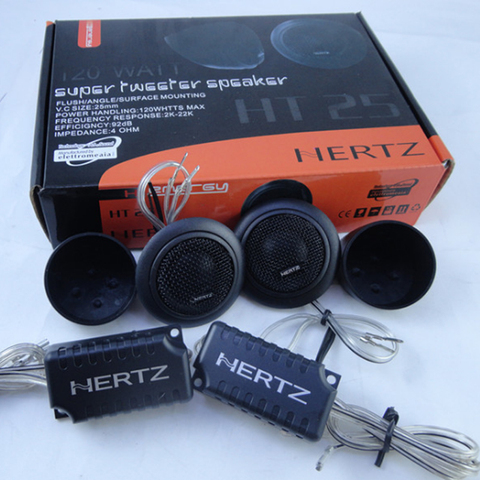 Componente 120W del coche estéreo Super Tweeter de cúpula altavoces reproductor de Audio para Hertz modificación componente ► Foto 1/6