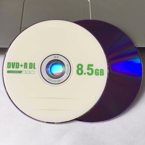 Discos de grado A X8, 8,5 GB, fruta en blanco, disco DVD + R DL, 10 unidades ► Foto 1/2