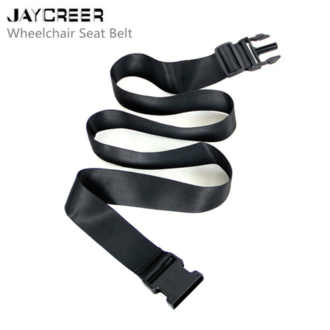 JayCreer-cinturón de seguridad ajustable para silla de ruedas, correa para silla de ruedas, de 3,5 o 5CM de ancho, 230 o 270CM de largo ► Foto 1/6