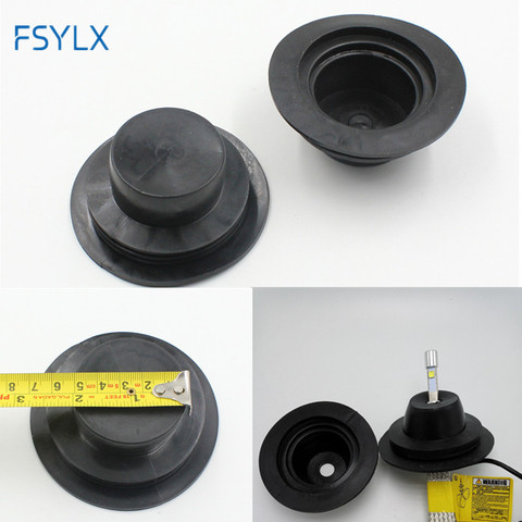 FSYLX-cubierta de sellado de polvo para faros de coche, kit de Xenón HID, impermeable, de goma, para motocicleta, h1, h7, h11, h10, 9005, 9006 ► Foto 1/6
