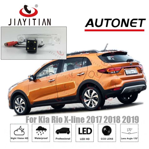 JiaYiTian-cámara de visión trasera para Kia Rio X Line x-line 2017 2022 CCD/cámara de visión nocturna, cámara para matrícula trasera ► Foto 1/6