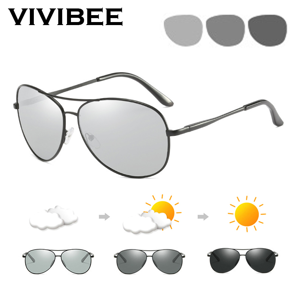 Vivibee Gafas De Sol Fotocromáticas Para Hombre Y Mujer Lentes sunglasses 