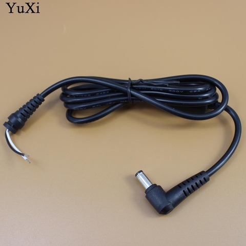 Conector de clavija de Punta macho YuXi de 5,5x2,5mm DC con Cable para adaptador de Ordenador portátil Toshiba Asus Lenovo, 5,5/2,5mm ► Foto 1/3