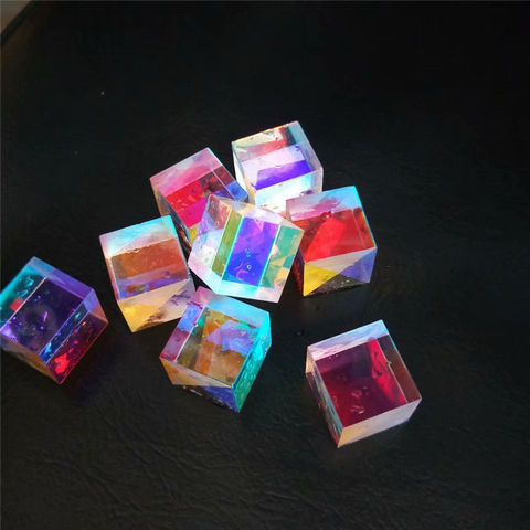 Cruz dicroica x-cube, Prisma RGB, combinador o divisor de prisma para collar de arte, bricolaje, 8 Uds., 2,2X2,2X2,15 cm ► Foto 1/6