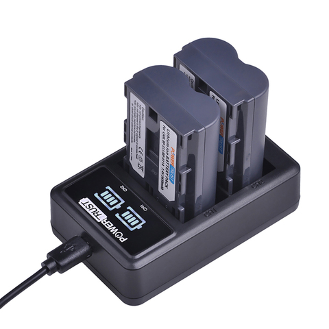 BP-511 BP-511A Cámara Li-Ion de la batería + LED Dual USB cargador para Canon G6 G5 G3 G2 G1 EOS 300D 50D 40D 30D 20D 5D ► Foto 1/6