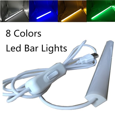 30 cm 50 cm LED barra luz 2835 aluminio LED tira rígida forma L para pared esquina cocina bajo gabinete luz 90 grados pared ► Foto 1/5