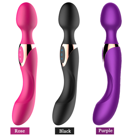 Nueva varita mágica AV masajeador de punto G, carga USB grandes vibradores en Barra para mujeres mujer sexy clit vibrator juguetes sexuales adultos para mujer ► Foto 1/6