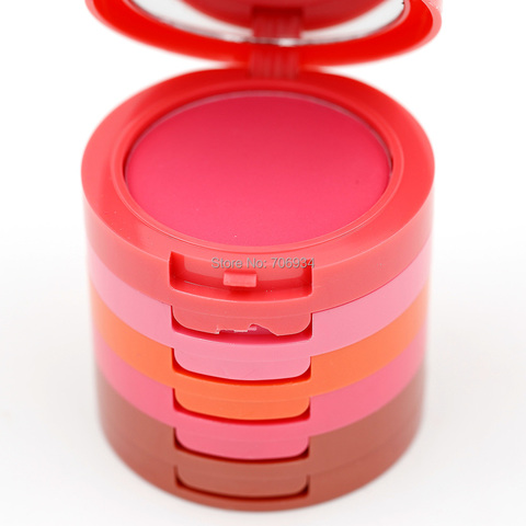 Blush paleta 1 Uds 5 Color maquillaje con rubor mate y polvos elegantes tamaño neto 40g M1008 ► Foto 1/6