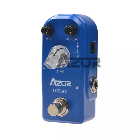 AZOR AP-306 Pedal de guitarra de efecto Delay Mini retraso del Pedal de la guitarra Micro Pedal efecto accesorios de guitarra de buena calidad AP306 ► Foto 1/6