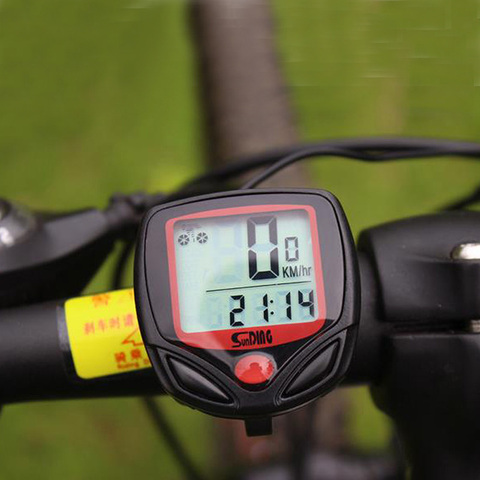 Better-velocímetro para bicicleta, medidor odómetro para bicicleta, resistente al agua, con pantalla LCD, ordenador para ciclismo, cronómetro con cable ► Foto 1/5