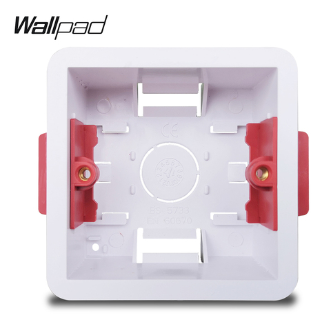 Wallpad-caja de revestimiento único seco para yeso, tablero de yeso, estándar británico, caja de montaje de profundidad de 35mm ► Foto 1/5