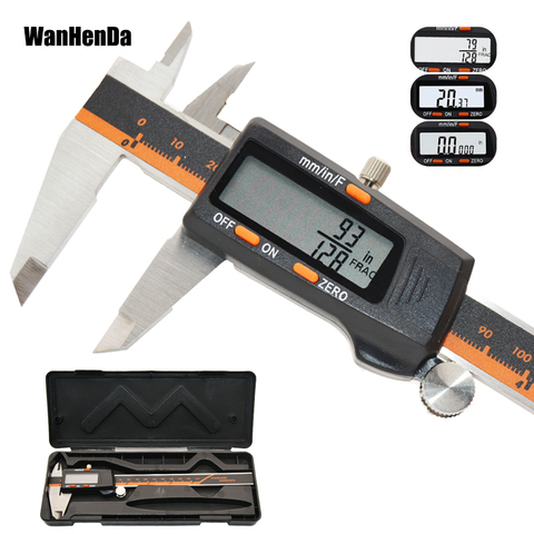 Herramienta de medición de acero inoxidable Digital Caliper 6 