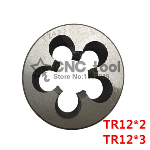 Troquel redondo trapezoidal, herramientas de roscado de torno, TR12 x 2, T = TR, 1 Uds., envío gratis ► Foto 1/1