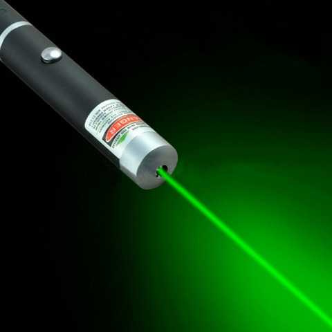 Puntero láser verde de alta calidad, 5mW, potente pluma láser profesional de 532 nm, puntero para enseñanza, jugar al aire libre ► Foto 1/6
