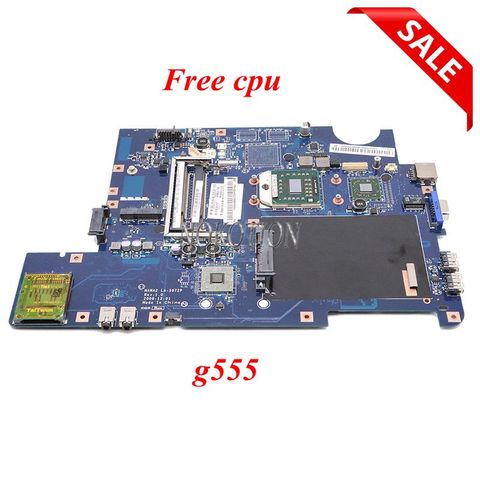 NOKOTION LA-5972P para Lenovo ideapad g555 placa base para ordenador portátil DDR2 cpu libre hdhd4200 placa base gráfica ► Foto 1/6