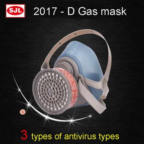 Máscara de gas respirador SJL de gel de sílice de alta calidad máscara protectora de autoimprimación 3 modelos contra varios respiradores de gas tóxico máscara ► Foto 1/5
