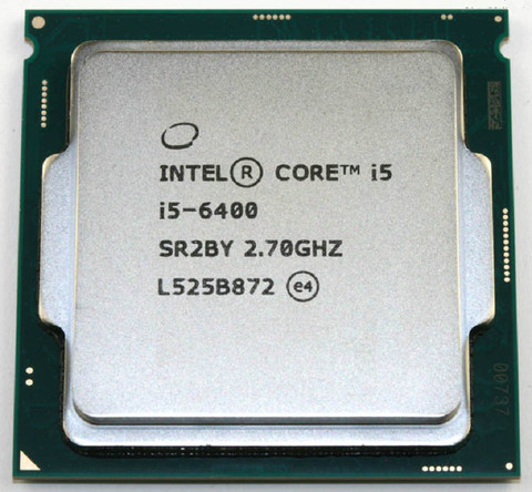 Intel Core i5 6400 de 2,7 GHz 6 M Cache Quad-Core 65 W CPU procesador SR2BY LGA1151 ► Foto 1/2