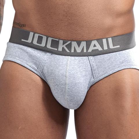 JOCKMAIL-ropa interior Sexy Gay para hombre, calzoncillos transpirables de algodón, pantalones cortos cómodos, Cueca ► Foto 1/6