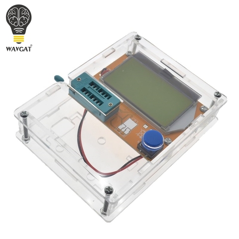 WAVGAT LCR-T4 caja acrílico LCR-T3 carcasa para LCR-T4 Transistor Tester ESR SCR/MOS LCR T4 ► Foto 1/5