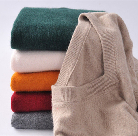 Jersey de algodón de cachemira para hombre, ropa de otoño e invierno, 2022 ► Foto 1/6