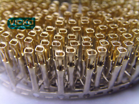 [VK unids] 200 piezas conector hembra Dupont chapado en oro 2,54mm ► Foto 1/4