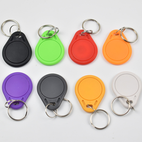 Unids/lote 100 khz T5577 copia regrabable escritura EM RFID ID Keyfobs Tag llavero Ficha de proximidad ACCESO tarjeta duplicado ► Foto 1/6