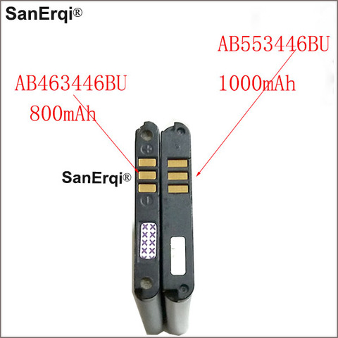 1000mAh AB553446BU para Samsung B2100 C3300 Xplorer B100 SCH-B619 C3300K C5212 Duos C5212i C5130 800mAh AB463446BU AB043446BE ► Foto 1/3