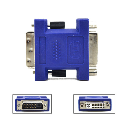 DVI dummy plug virtual monitor EDID sin pantalla de bloqueo adapter DVI 24 + 1 Macho a dvi 24 + 5 convertidor hembra DVI-i 2560X1440 @ 60hz ► Foto 1/1