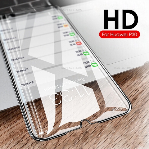 Vidrio templado para Huawei P30 Pro Lite P20 Lite Pro, película protectora de pantalla para luz, P30Lite, P30Pro, P20Lite, P20Pro ► Foto 1/6