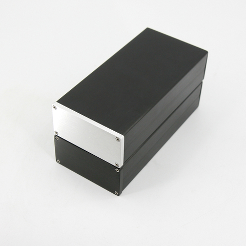 Breeze audio-aluminio chasis 1005 (anchura 100 altura 50 longitud 180) se puede utilizar como pequeño amplificador o caja de alimentación ► Foto 1/2