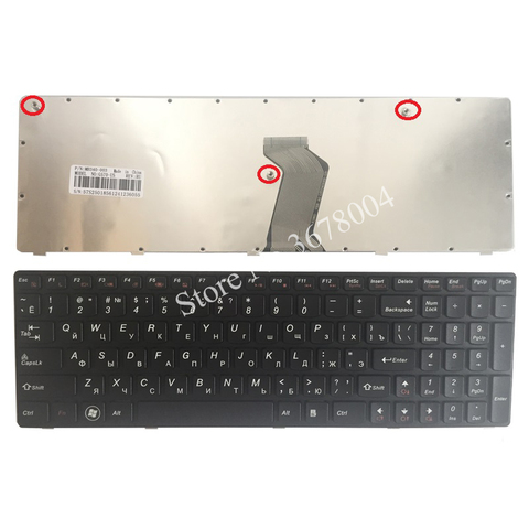 Nuevo teclado ruso para IBM LENOVO Ideapad G560 G560A G565 G560L RU teclado para ordenador portátil ► Foto 1/5