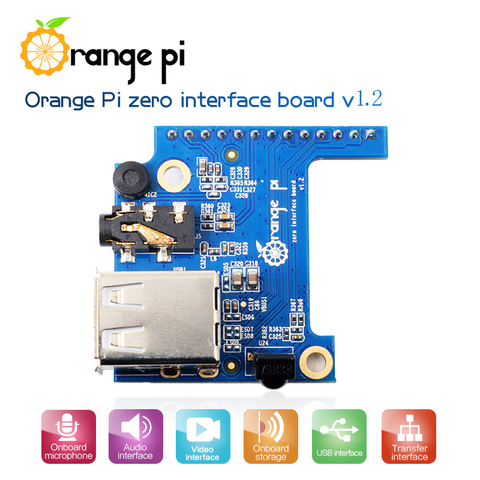 Placa de desarrollo de placa de interfaz de placa de expansión naranja Pi cero más allá de Raspberry Pi ► Foto 1/6
