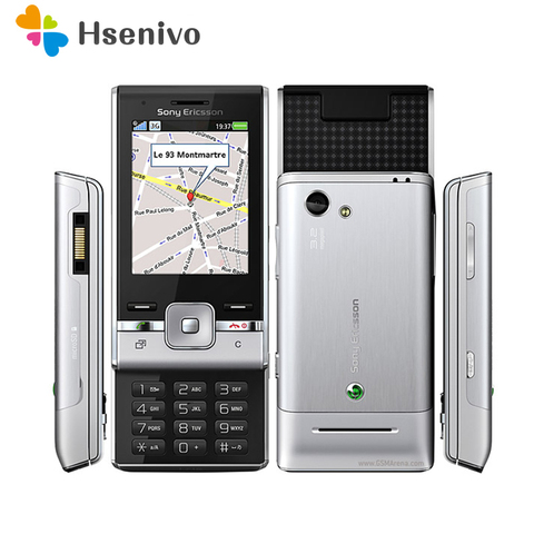 T715 100% teléfono móvil Original Sony Ericsson T715i 2G Bluetooth 3,2 MP Cámara FM desbloqueado teléfono móvil envío gratis ► Foto 1/6