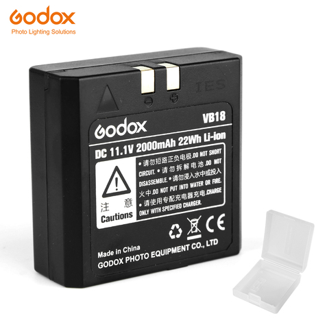 Godox V850 V860 Speedlite de batería Li-ion VB18 DC 11,1 V 2000mAh 22Wh de iones de litio ► Foto 1/6
