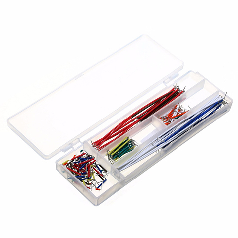 Broca de placa de pruebas sin soldar en forma de U, Kit de Cable para Arduino Shield para Raspberry Pi Bread board Diy, 140 Uds. ► Foto 1/2