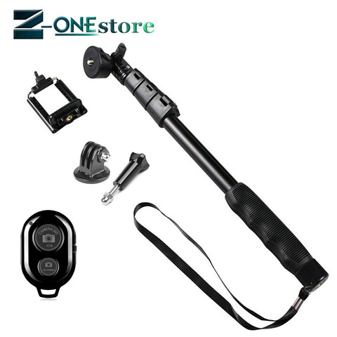 Yunteng 188, palo de Selfie extensible de mano Para cámara, monopié, palo de Selfie, trípode Para teléfonos iphone 7 8 Gopro 4/5/6/7 ► Foto 1/6