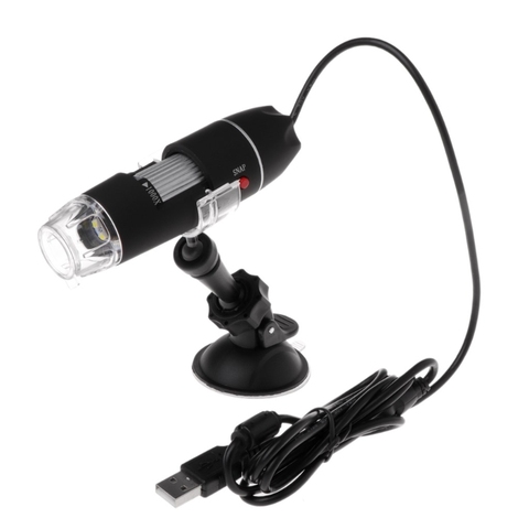 Cámara de microscopio USB Digital portátil 1000X8 luz LED herramienta de succión portátil lirunzu ► Foto 1/1