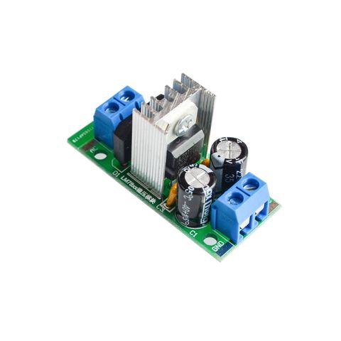 Paso-módulo de fuente de alimentación L7812 regulador de tensión de módulo rectificador AC salida 12 V DC 1.5A ► Foto 1/2