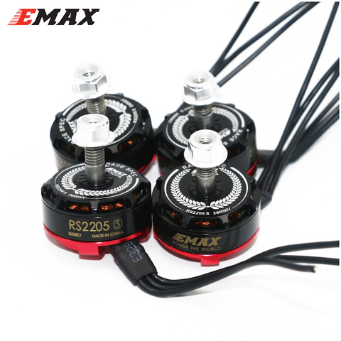 EMAX-Motor sin escobillas de edición de carreras para mini Dron QAVR250, cuadricóptero, 3-4S, 2300KV/2600KV, 4 juegos por lote ► Foto 1/1