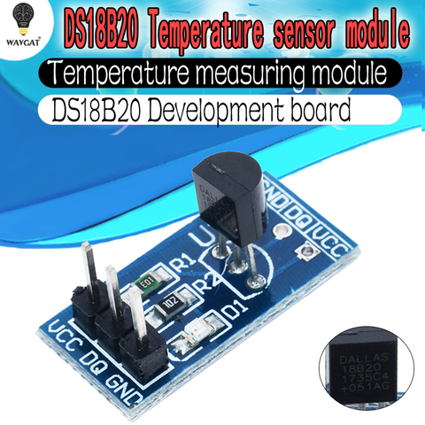 WAVGAT-Módulo de sensor de temperatura digital para arduino, dispositivo de medición de temperatura, un solo bus, DS18B20 ► Foto 1/6